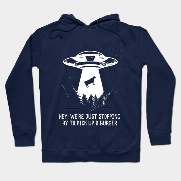 Alien Drive-Thru Hoodie by n23tees